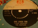 THE BEATLES she loves you UK ORIG PARLOPHONE DEMO EX++