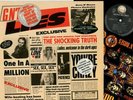 GUNS N' ROSES - G N' R Lies RARE LP & *STICKERS* & INNER Ex/Ex Geffen WX218