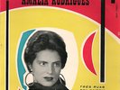 45T: Amalia Rodrigues: tres ruas + 3 titres. ducretet-thomson