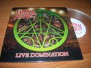 MORBID ANGEL   Live domination      rare 7'' vinyl EP - clear vinyl