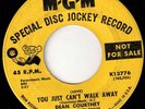 Rare NORTHERN SOUL - DEAN COURTNEY (Love) You Just Can't Walk Away MGM 45 - HEAR