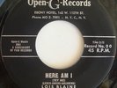 R&B Northern Soul LOIS BLAINE Here Am I on OPEN-G HEAR