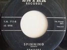 Doo Wop 45 SENDERS Spinning / Pretty Little Baby on ENTRA HEAR