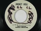 Reggae 45 MARCIA GRIFFITHS Let Me Be Yours Until Tomorrow on Money Disc NM