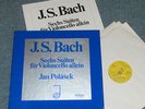 JAN POLASEK Suites for Cello Solo BACH 1stPress EROK 3LP Box MINT