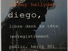 JOHNNY HALLYDAY Diego libre dans sa tête 45t ORIGINAL FRANCE 1991 Pochette Promo