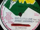 GIVE A LITTLE LOVE JOHNNY OSBOURNE - JAH GUIDANCE RARE 12