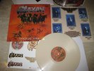 SAXON -dogs of war  LP +STENCIL  NIGHT VINYL DEAD nwobhm