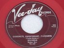 SPANIELS VEE JAY VJ 107 RED WAX 45 RECORD DOO WOP