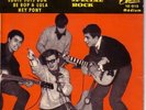 FRENCH EP 45 TOURS LES BLOUSONS NOIRS 1961 JOHNNY HALLYDAY EDDY MITCHELL