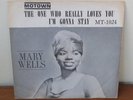 Mary Wells - The One Who Really Loves You - w/ PS Pic Sleeve Picture Sleeve