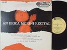 ERICA MORINI Violin RECITAL Brahms VIVALDI Ravel   Cdn RCA Camden CAL 207 MONO