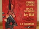 Edouard Lalo - Devy Erlih - Symphonie Espagnole - Ducretet Thomson Classical LP
