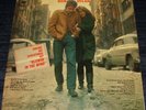BOB DYLAN THE FREEWHEELIN' MONO LP w/BLOWIN' IN THE WIND STICKER ON THE COVER
