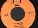 ORIG RARE NORTHERN SOUL MODERN SOUL 45 RICHARD PARADISE LET ME STAY A & T 128