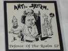 ANTI-SYSTEM Defence Of The Realm EP 1983 UK PAX RECORDS Original + Lyric Insert