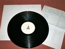 The Vibrators - V2 LP (UK white label test, EX+, original label info sheet, RARE