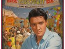 ELVIS PRESLEY 1964LP ROUSTABOUT ALL SILVER PRINT LBL. MONO AT BOTTOM