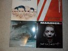 RAMMSTEIN  REISE REISE - HERZELEID - ROSENROT - SEHNSUCHT  red vinyl