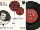 CLAUDE FRANCOIS SG- MADE IN HOLLAND- CHANTE 2 TITRES- DONNA DONNA+ JE SAIS- BON