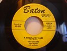DOO WOP THE RIVILEERS A THOUSAND STARS BATON 200 ORIGINAL VG+ 45 RPM