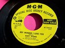 BURT WARD - Boy Wonder I Love You - super clean Promo 45 rpm - ZAPPA