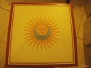 King Crimson LP Larks Tongues in aspic pink island rim 1st press SUPERB 8 pics
