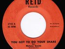 HELENE SMITH  /  YOU GOT TO DO YOUR SHARE  /     