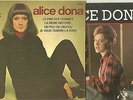 ALICE DONA LOT 2 EP- VINYLE DE EPOQUE MADE IN FRANCE- LE NOEL DES COPAINS+ 3+1.