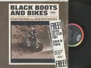 THE KICK STANDS - BLACK BOOTS AND BIKES  - ROCK LP - UNPLAYED - MINT - SHRINK