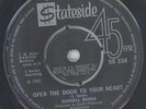 Northern Soul UK 45 - DARRELL BANKS Open The Door/Our Love STATESIDE 536 (1966)