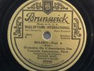 RAVEL, BOLERO. Conducted by Maurice Ravel. 2 x 78 RPM. Brunswick 90039-40. EXC