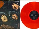The Beatles RUBBER SOUL Japan RED VINYL 1986 MONO EMI ODEON OBI EX++/NM
