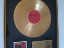 MEAT LOAF - RIAA GOLD RECORD LP AWARD - PRESENTED TO MEAT LOAF - MEGARAR 
