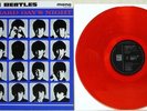 The Beatles A HARD DAY'S NIGHT Japan RED VINYL 1986 MONO EMI ODEON OBI EX++/NM