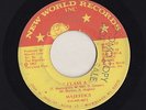 RARE Rap / Sweet Soul MAJESTICS Class A / Key To Love FUNK on New World PROMO