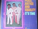 LP Peace, Justice & Equality / It's Time - Stone Gold *Rare Soul/Funk