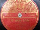 CARLOS GARDEL PUNTANA & MI NOCHE TRISTE  18010 TANGO 78 RPM