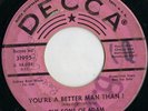 RARE Garage Psych-The Sons of Adam on Decca 31995 DJ-You're a Better Man LISTEN