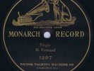MONSIEUR FERNAND, EMILIO DE GOGORZA on VERY EARLY 1902 VICTOR MONARCH 1397