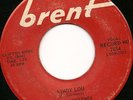 Eddie Quinteros ROCKABILLY 45 Lindy Lou / Slow Down Sandy BRENT 7014  LISTEN
