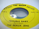 HEAR Garage/Punk 45 THE BEAUX JENS Trouble Baby on The Sceen