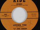 Northern Soul 45 LIL ERNIE JOHNSON Loving You RIDE HEAR