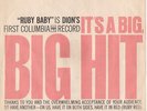 DION--RARE PROMO ONLY PICTURE SLEEVE on COLUMBIA--(RUBY BABY)--PS--PIC--SLV--PSL
