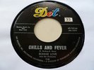 RONNIE LOVE ROCKABILLY R&B CLUB HIT CHILLS AND FEVER DOT LBL 45-16144 STROLLER