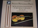 Bach 6 Solo Violin Sonatas & Partitas 3 LP Stereo Box Set Oscar Shumsky MINT-