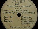 JUDY GARLAND 1936 Unreleased OST STUDIO TEST 78 rpm Record PIGSKIN PARADE Rare