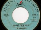 THE EPSILONS Mad At The World on Shrine Northern Soul 45