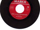SURF ROCK  GARAGE 45 THE CRESTONES SHE'S A BAD MOTORCYCLE on MARKIE # 117