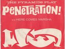 PYRAMIDS--PICTURE SLEEVE ONLY---(PENETRATION)--PS--PIC--SLV